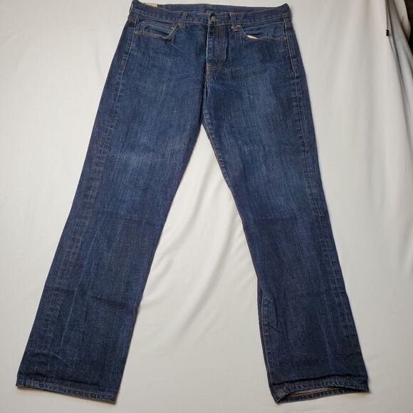 34 J CREW 770 men's 5 POCKET STYLE STRAIGHT LEG JEANS - Picture 8 of 13